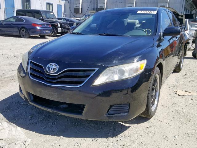 4T4BF3EK7BR138294 - 2011 TOYOTA CAMRY BASE BLACK photo 2