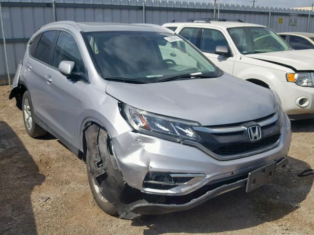 2HKRM3H74GH500044 - 2016 HONDA CR-V EXL SILVER photo 1