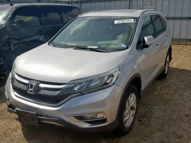 2HKRM3H74GH500044 - 2016 HONDA CR-V EXL SILVER photo 2