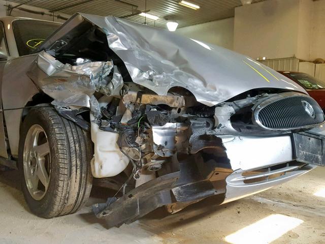 2G4WC532751199082 - 2005 BUICK LACROSSE C SILVER photo 10