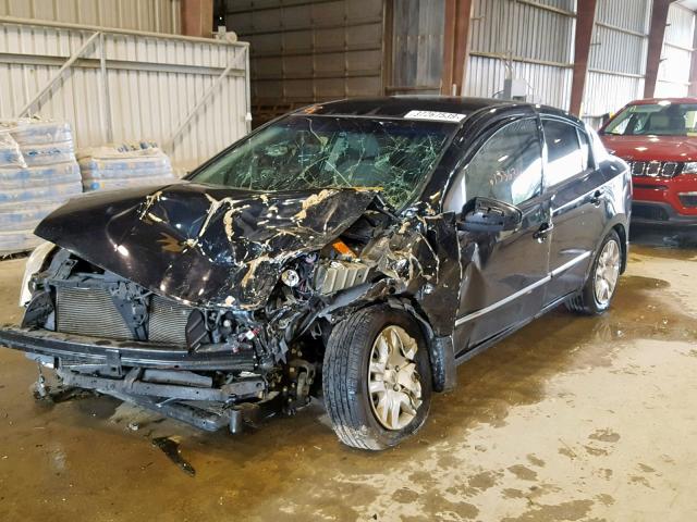 3N1AB6AP7BL647453 - 2011 NISSAN SENTRA 2.0 BLACK photo 2