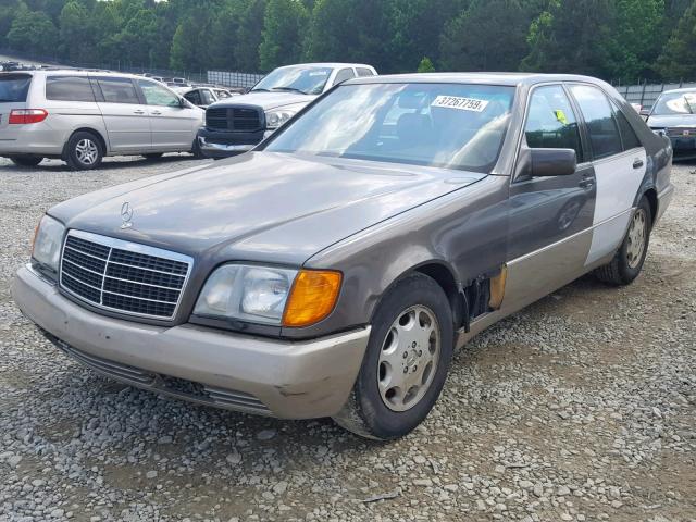 WDBGA32E7RA174188 - 1994 MERCEDES-BENZ S 320 GRAY photo 2