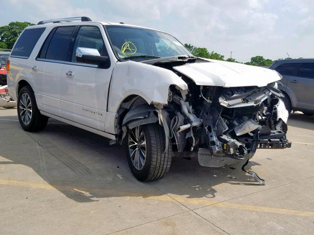 5LMJJ2HT6FEJ04458 - 2015 LINCOLN NAVIGATOR 白色 照片 1