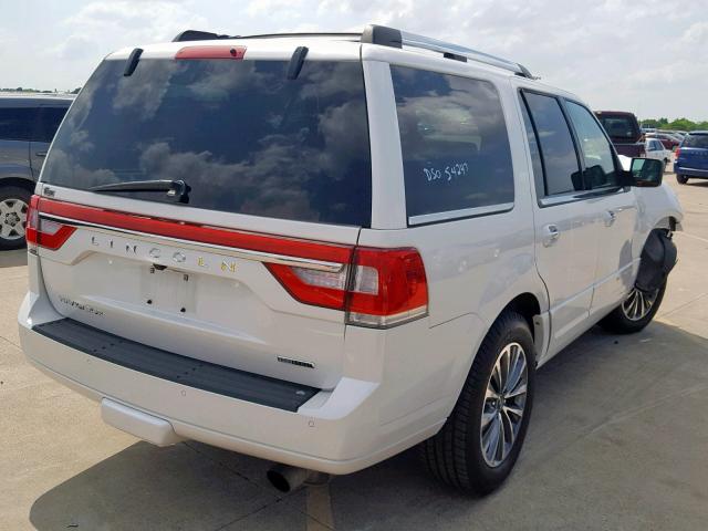 5LMJJ2HT6FEJ04458 - 2015 LINCOLN NAVIGATOR 白色 照片 4