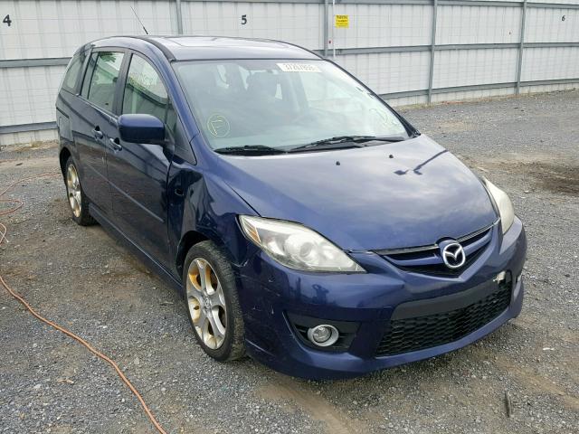 JM1CR29L490332239 - 2009 MAZDA 5 BLUE photo 1