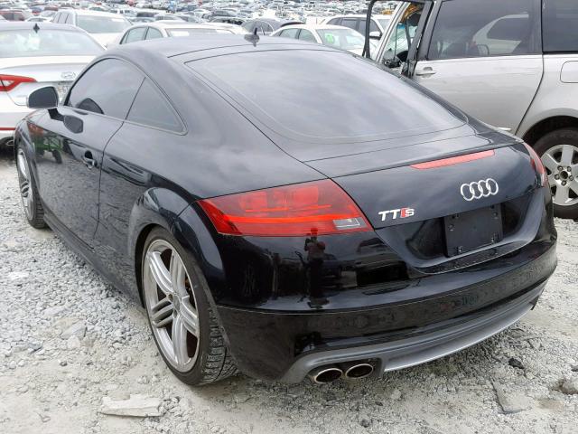 TRUK1AFK3A1016487 - 2010 AUDI TTS PRESTI BLACK photo 3