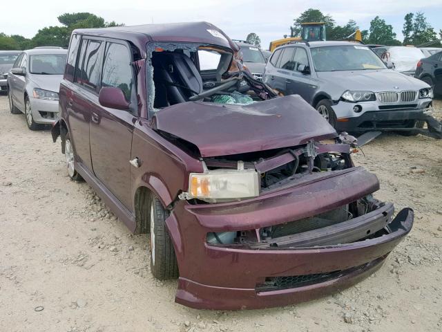 JTLKT324854026545 - 2005 TOYOTA SCION XB 勃艮第红 照片 1