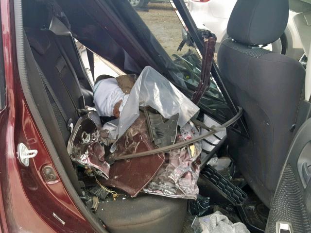 JTLKT324854026545 - 2005 TOYOTA SCION XB 勃艮第红 照片 6