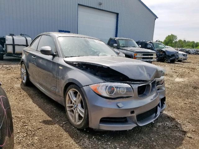 WBAUC9C54DVY60560 - 2013 BMW 135 I SILVER photo 1