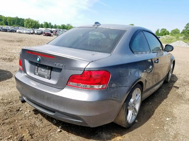 WBAUC9C54DVY60560 - 2013 BMW 135 I SILVER photo 4