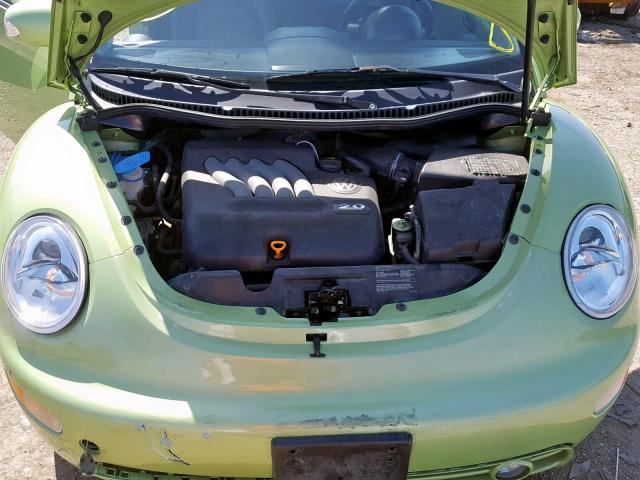 3VWCK31C55M412871 - 2005 VOLKSWAGEN NEW BEETLE Yaşıl foto 7