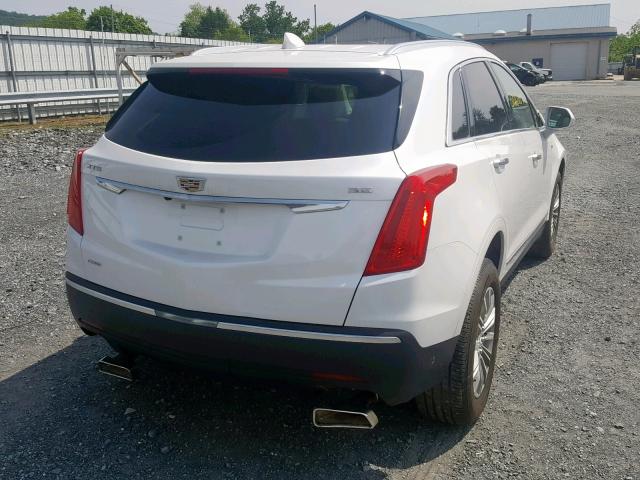 1GYKNDRS4HZ168327 - 2017 CADILLAC XT5 LUXURY WHITE photo 4