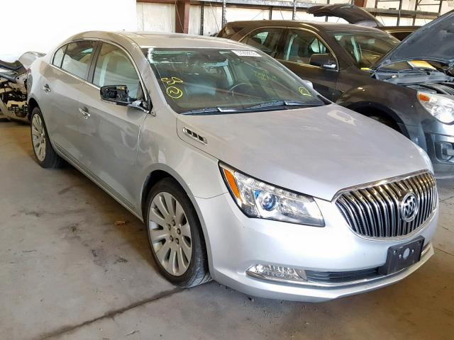 1G4GE5G35EF104867 - 2014 BUICK LACROSSE P SILVER photo 1