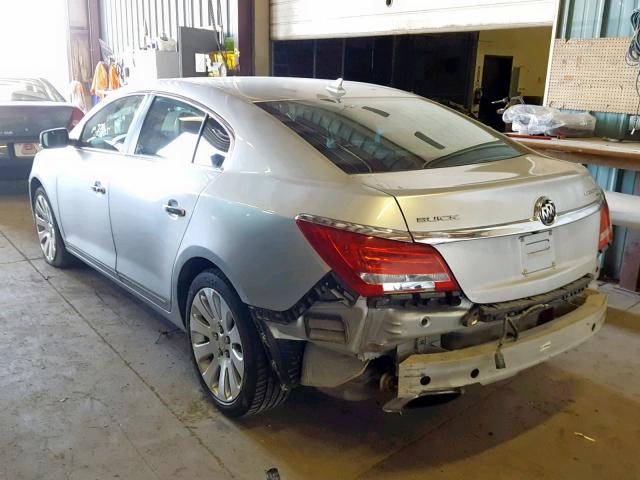 1G4GE5G35EF104867 - 2014 BUICK LACROSSE P SILVER photo 3