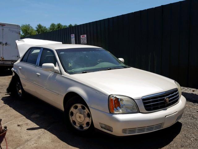 1G6KE57Y2YU340809 - 2000 CADILLAC DEVILLE DH CREAM photo 1