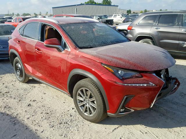 JTJYARBZXJ2106233 - 2018 LEXUS NX 300 RED photo 1