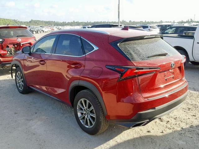 JTJYARBZXJ2106233 - 2018 LEXUS NX 300 RED photo 3