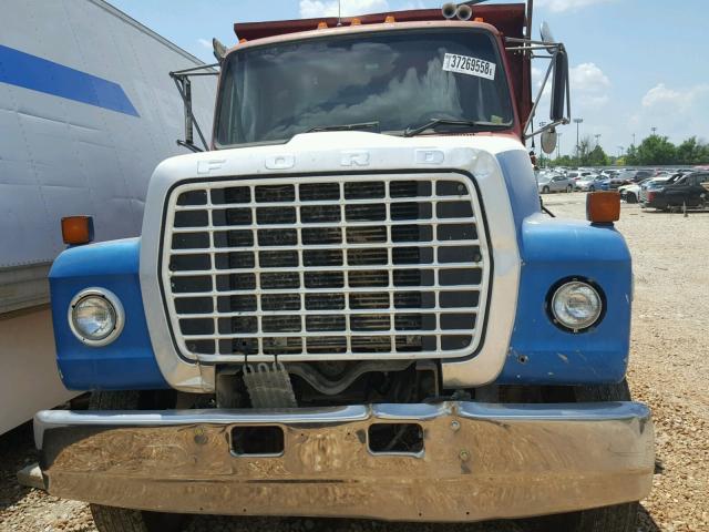 1FDYU82E2SVA80370 - 1995 FORD L-SERIES L RED photo 7