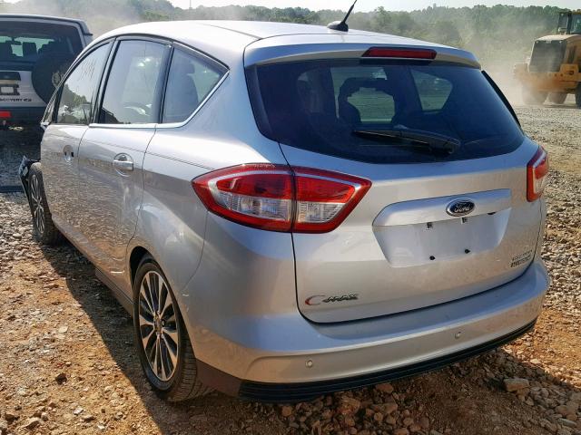 1FADP5DU6HL108940 - 2017 FORD C-MAX TITA SILVER photo 3