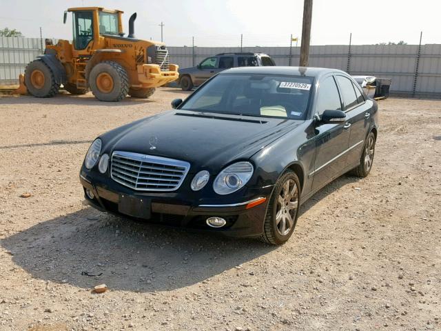 WDBUF56X77A994473 - 2007 MERCEDES-BENZ E 350 BLACK photo 2