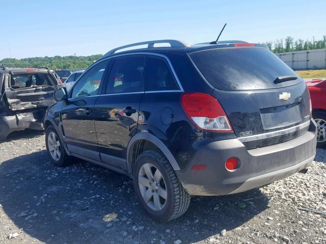 3GNAL2EK5CS549828 - 2012 CHEVROLET CAPTIVA SP BLACK photo 3