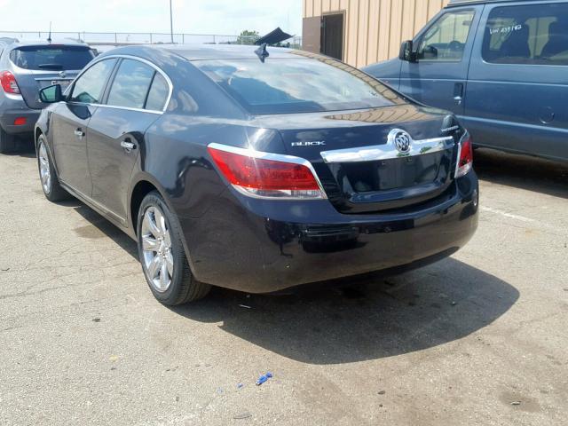 1G4GC5ED5BF235228 - 2011 BUICK LACROSSE C BLACK photo 3