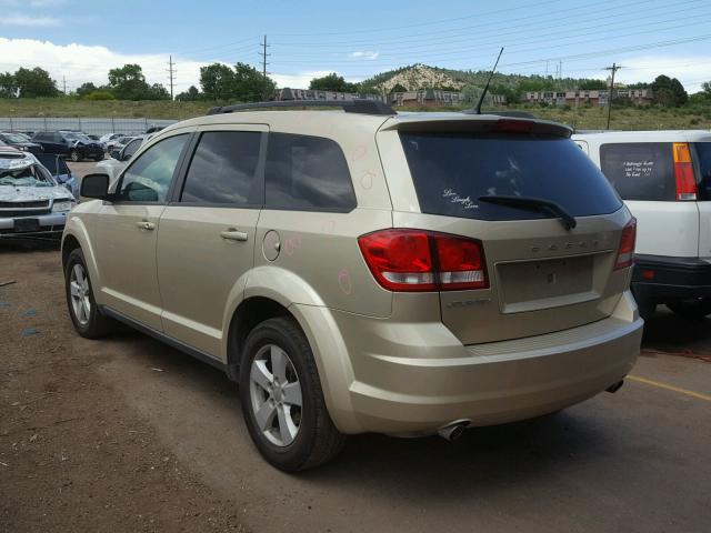 3D4PG1FG8BT500520 - 2011 DODGE JOURNEY MA BEIGE photo 3