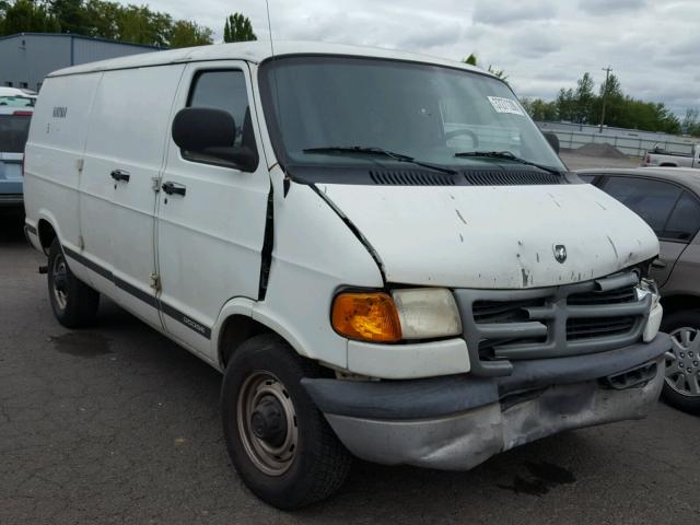 2B7JB21Y0XK561550 - 1999 DODGE RAM VAN B2 WHITE photo 1