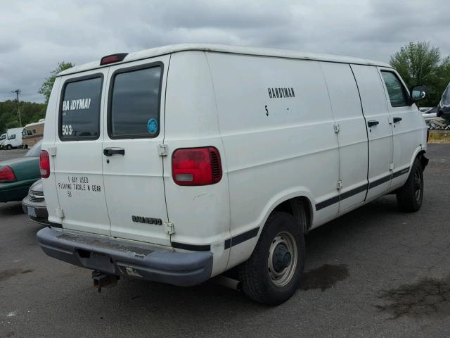 2B7JB21Y0XK561550 - 1999 DODGE RAM VAN B2 WHITE photo 4