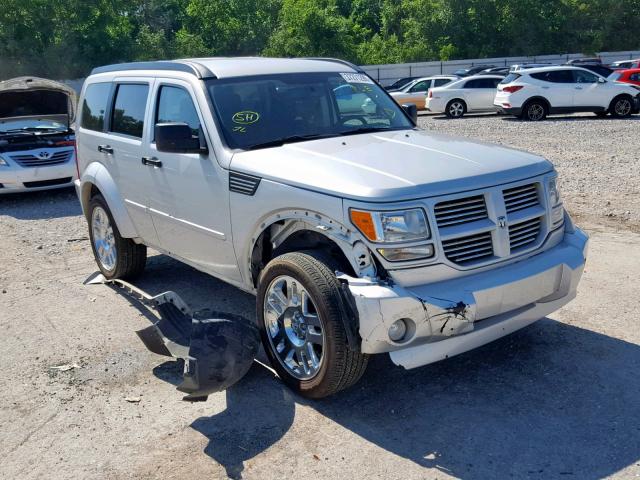 1D8GT58608W267340 - 2008 DODGE NITRO R/T WHITE photo 1