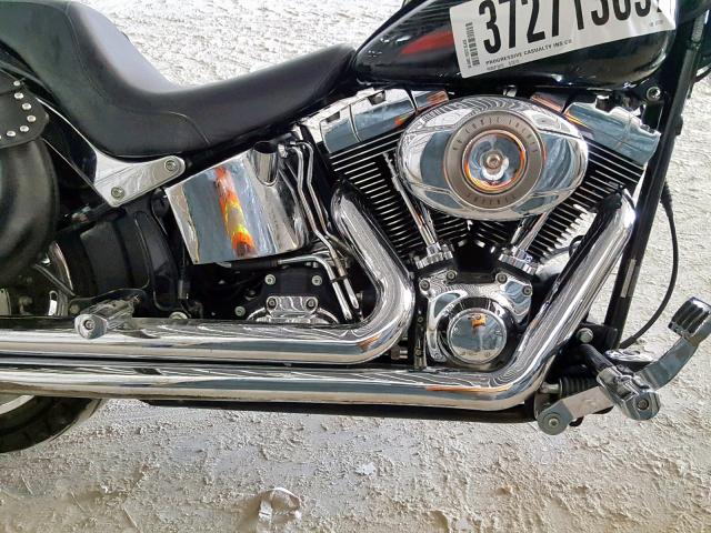 1HD1JL5118Y022380 - 2008 HARLEY-DAVIDSON FXSTC BLACK photo 7