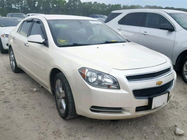 1G1ZC5E05CF314015 - 2012 CHEVROLET MALIBU 1LT WHITE photo 1