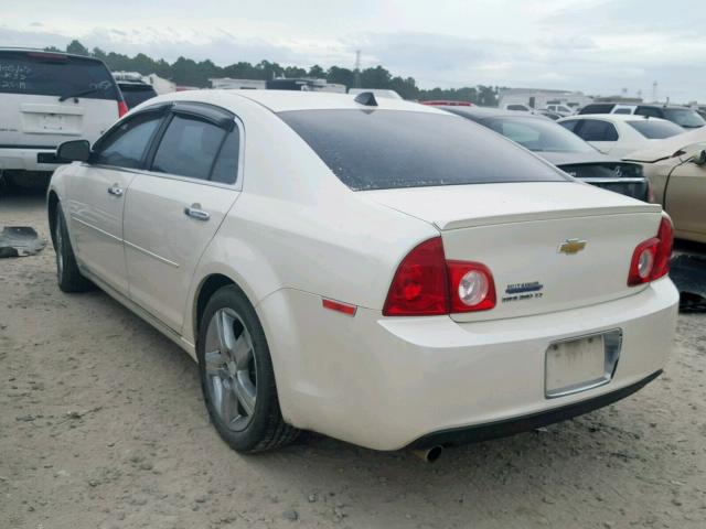 1G1ZC5E05CF314015 - 2012 CHEVROLET MALIBU 1LT WHITE photo 3