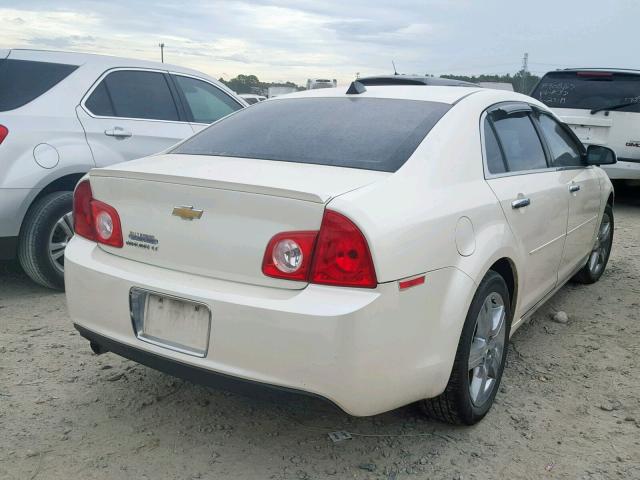 1G1ZC5E05CF314015 - 2012 CHEVROLET MALIBU 1LT WHITE photo 4