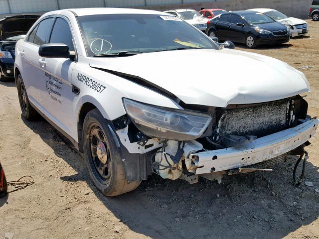 1FAHP2MTXDG144897 - 2013 FORD TAURUS POL WHITE photo 1