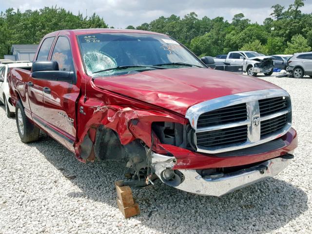 3D7KR28C86G258740 - 2006 DODGE RAM 2500 S MAROON photo 1