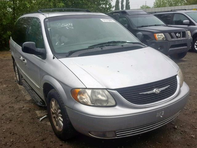 2C4GP54L14R509599 - 2004 CHRYSLER TOWN & COU SILVER photo 1