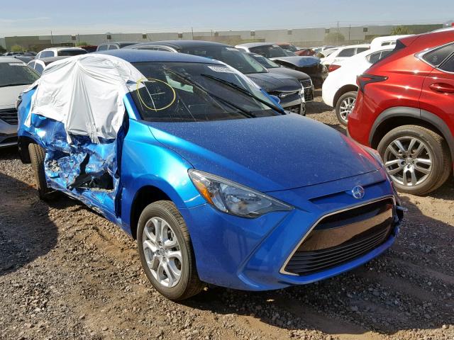 3MYDLBZVXGY139220 - 2016 TOYOTA SCION IA BLUE photo 1