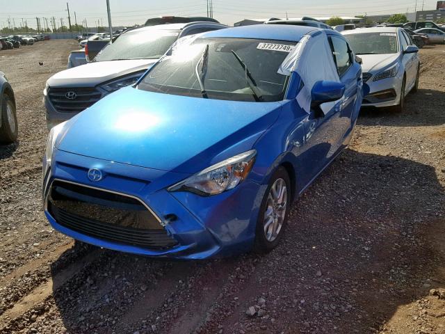 3MYDLBZVXGY139220 - 2016 TOYOTA SCION IA BLUE photo 2