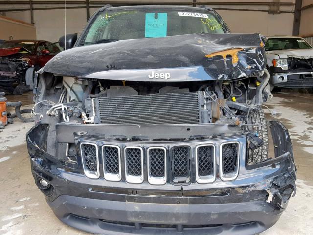 1C4NJCBA1ED694689 - 2014 JEEP COMPASS SP შავი ფოტო 9