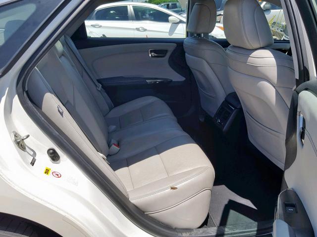 4T1BK1EB4DU069237 - 2013 TOYOTA AVALON BAS WHITE photo 6