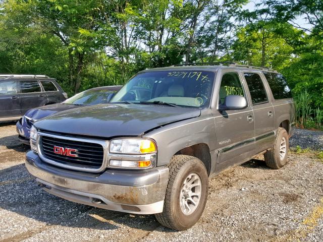 1GKFK16T71J194750 - 2001 GMC YUKON XL K GRAY photo 2