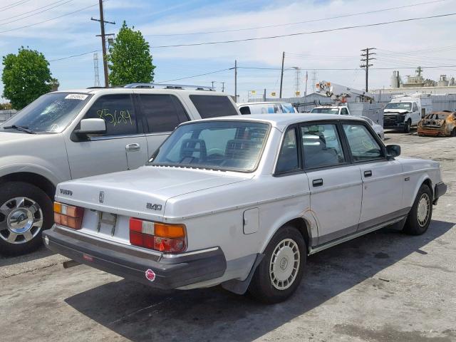 YV1AA8840M1453875 - 1991 VOLVO 240 SILVER photo 4