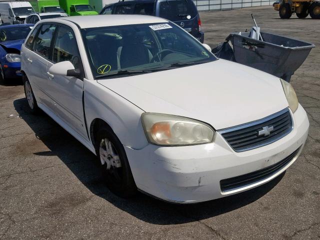 1G1ZT68N37F102667 - 2007 CHEVROLET MALIBU MAX WHITE photo 1