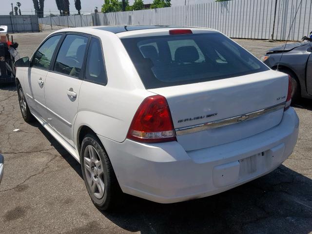 1G1ZT68N37F102667 - 2007 CHEVROLET MALIBU MAX WHITE photo 3