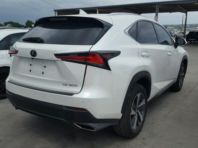 JTJYARBZ5K2124754 - 2019 LEXUS NX 300 WHITE photo 4