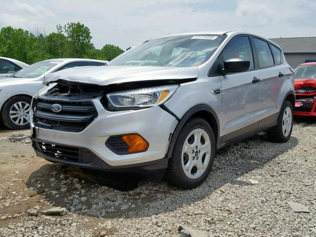 1FMCU0F74HUB39926 - 2017 FORD ESCAPE S SILVER photo 2