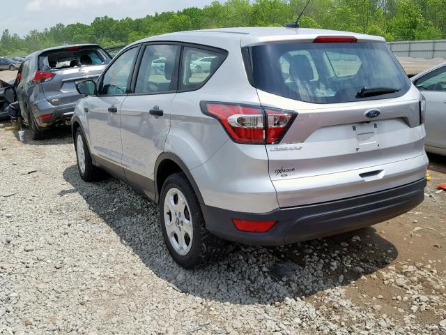 1FMCU0F74HUB39926 - 2017 FORD ESCAPE S SILVER photo 3