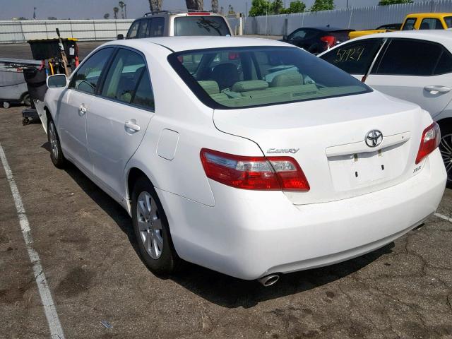 4T1BK46K47U543739 - 2007 TOYOTA CAMRY NEW WHITE photo 3