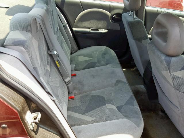 1G8AL52F33Z194687 - 2003 SATURN ION LEVEL MAROON photo 6